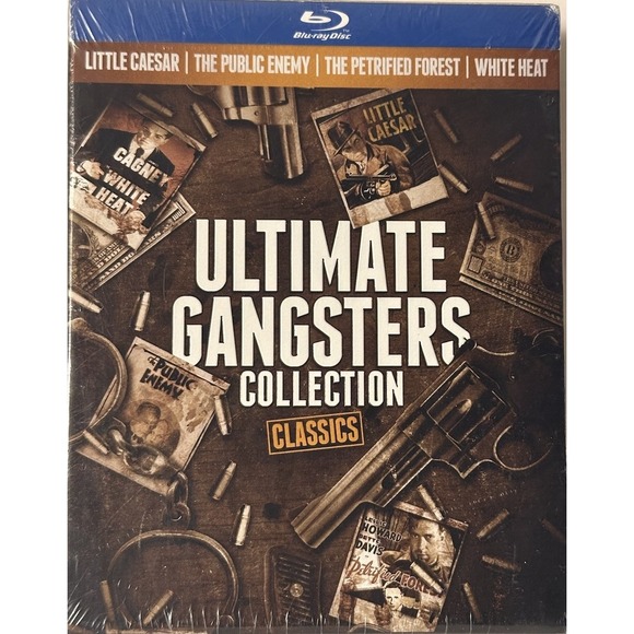 Other - Ultimate Gangsters BLU RAY Collection Classics 5 Disc Set & 32 pg book new